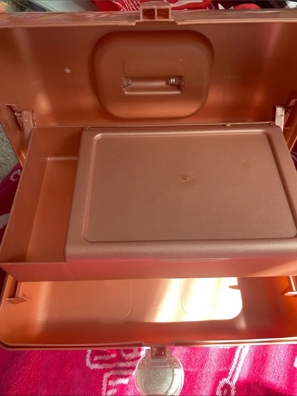 Rose gold  caboodles Rectangular Makeup Case